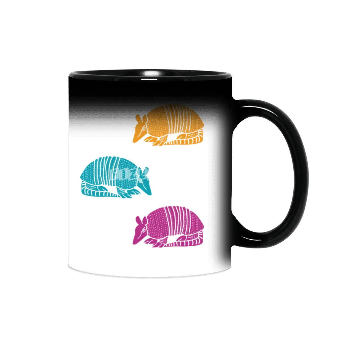 Colorful Armadillos Sihirli Kupa
