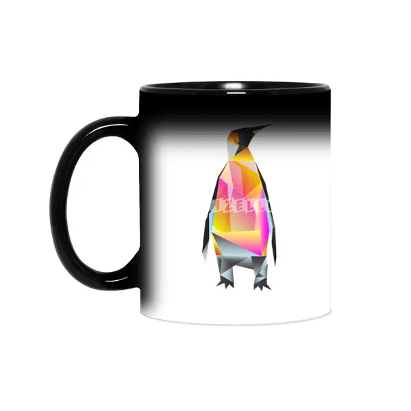 Colorful LowPenguin Sihirli Kupa