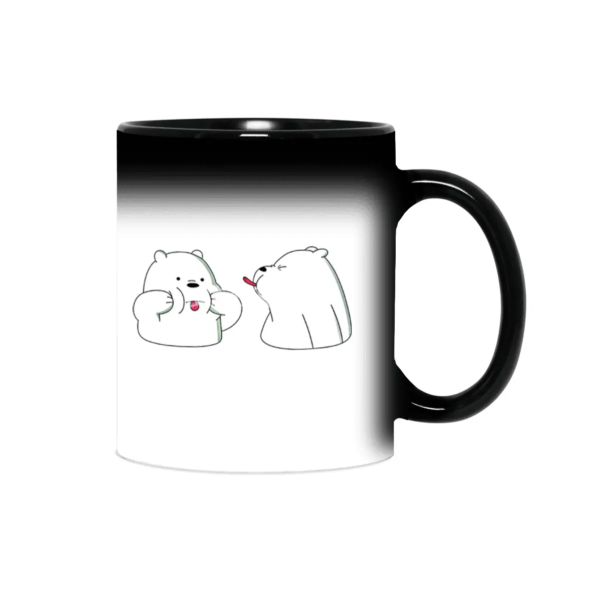 Polar bears,White bears, pair of bears, funny bears,bears, couple bears Sihirli Kupa