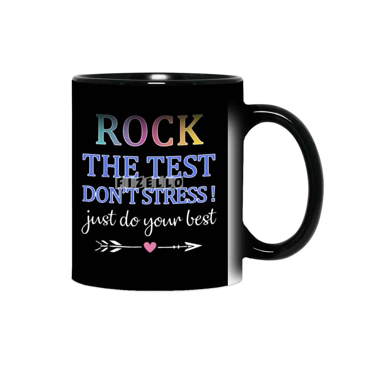 rock the test the best dont stress just do your best rock teacher Sihirli Kupa