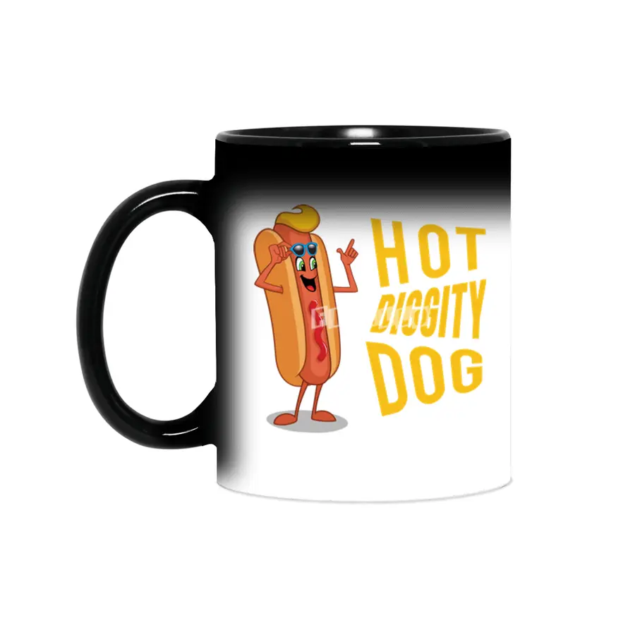 Hot Diggity Dog Yellow Sihirli Kupa