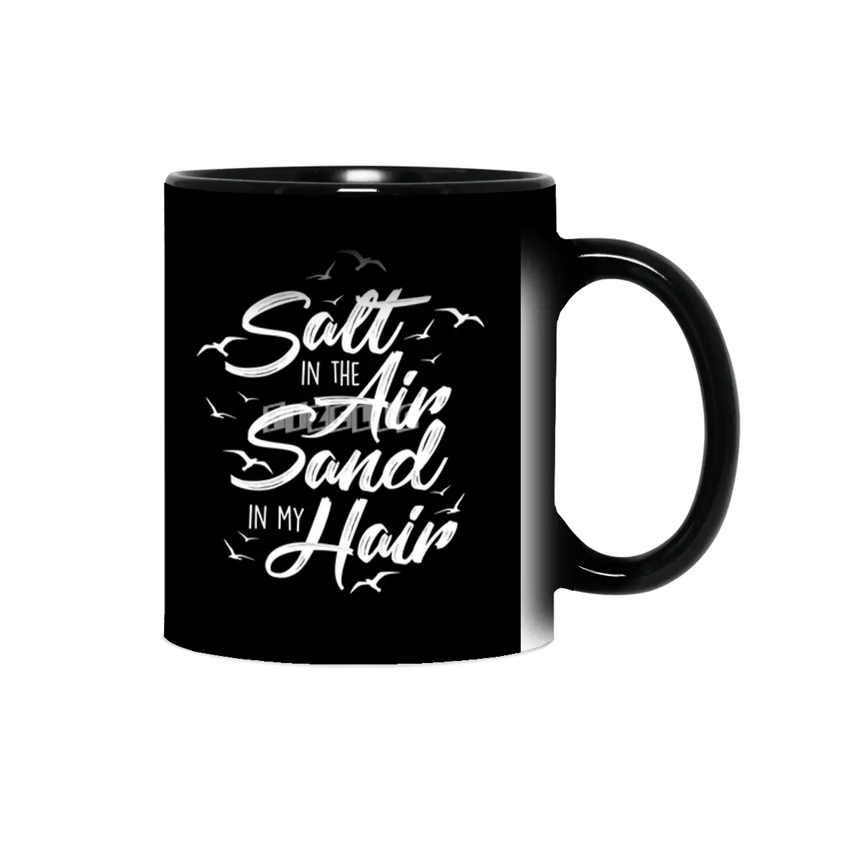 Salt in the Air with Birds - white Sihirli Kupa