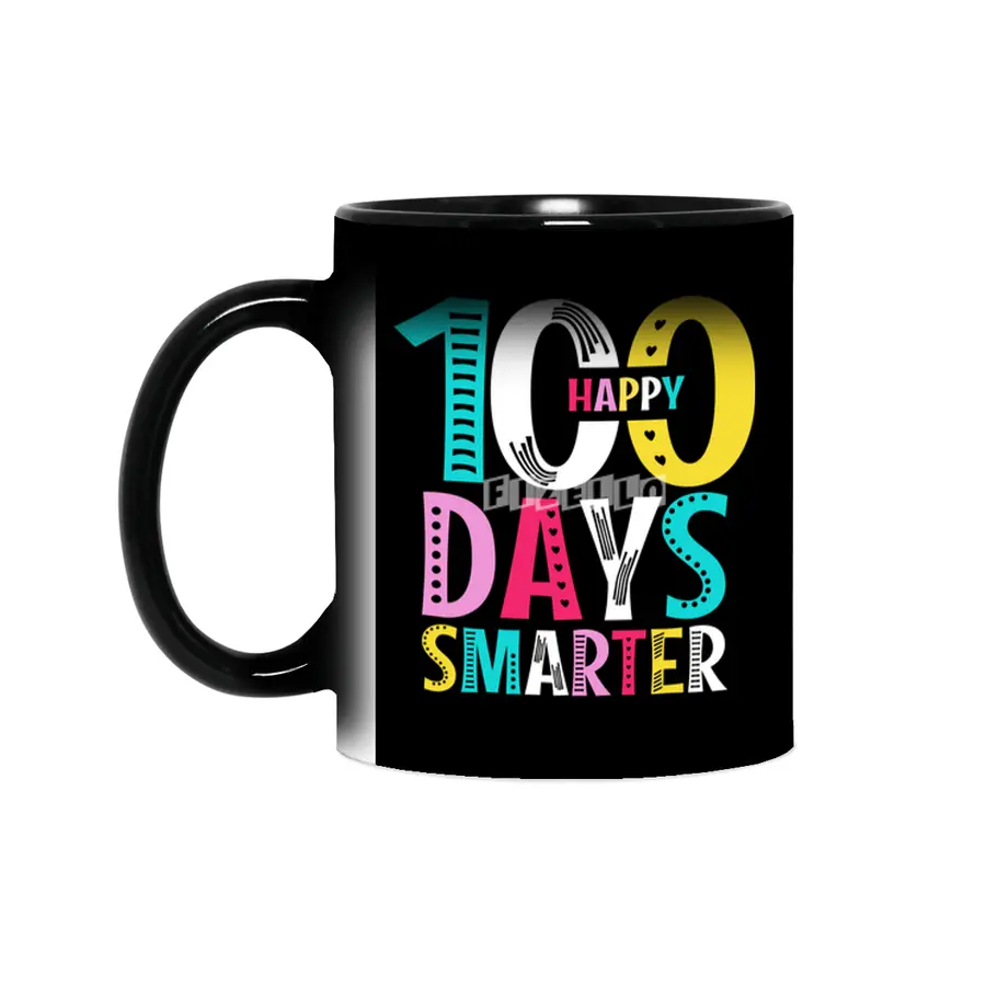 100th Day of School Teacher - 100 Days Smarter Sihirli Kupa
