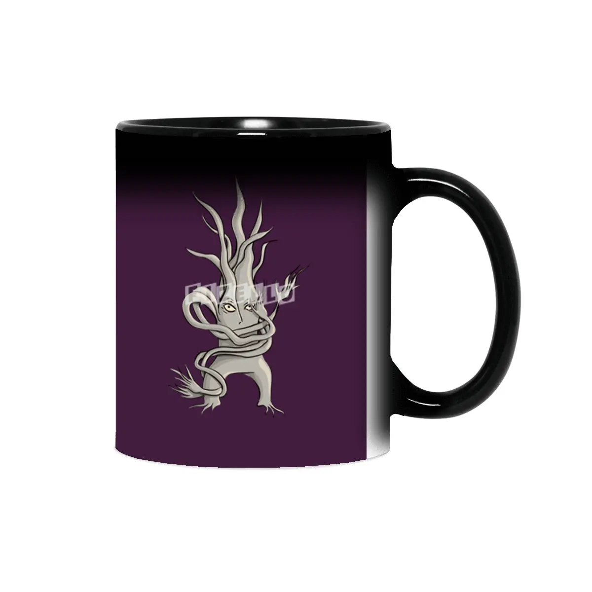 Creepy Tree Creature With Tangled Branches Sihirli Kupa