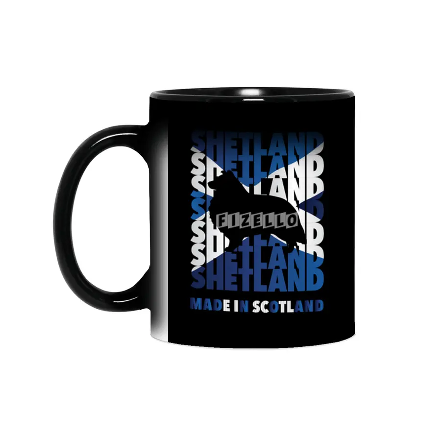 Shetland Made in Scotland Sihirli Kupa
