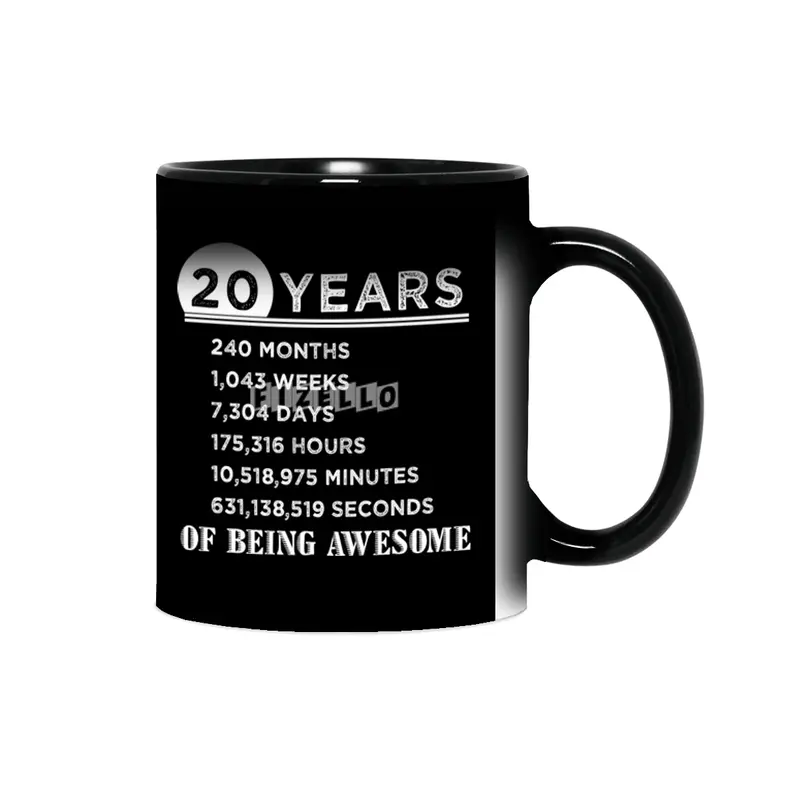 20th Birthday Gift 20 Years Old of Being Awesome Sihirli Kupa