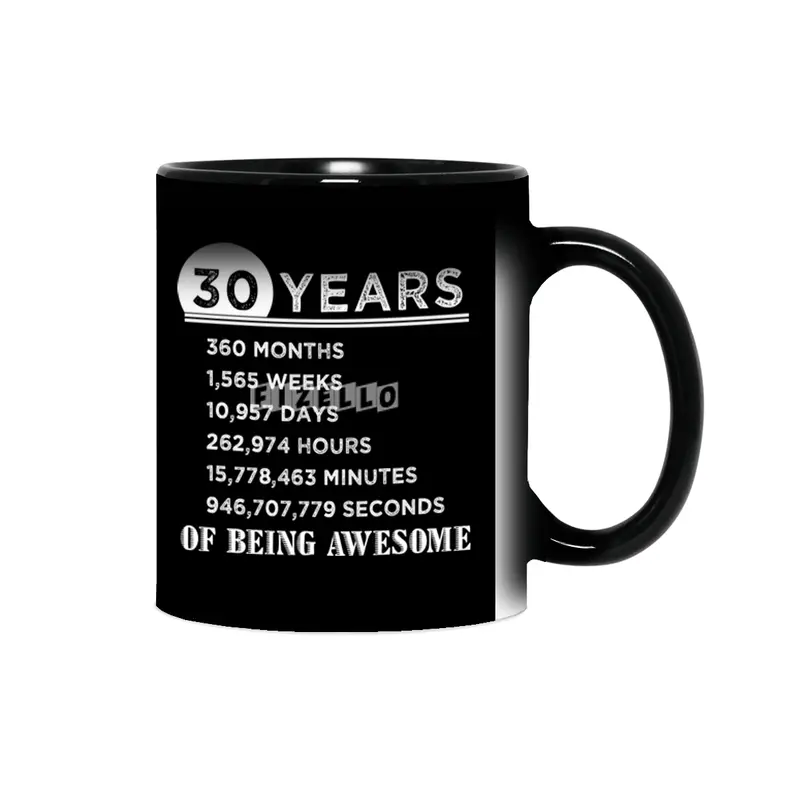 30th Birthday Gifts 30 Years Old of Being Awesome Sihirli Kupa