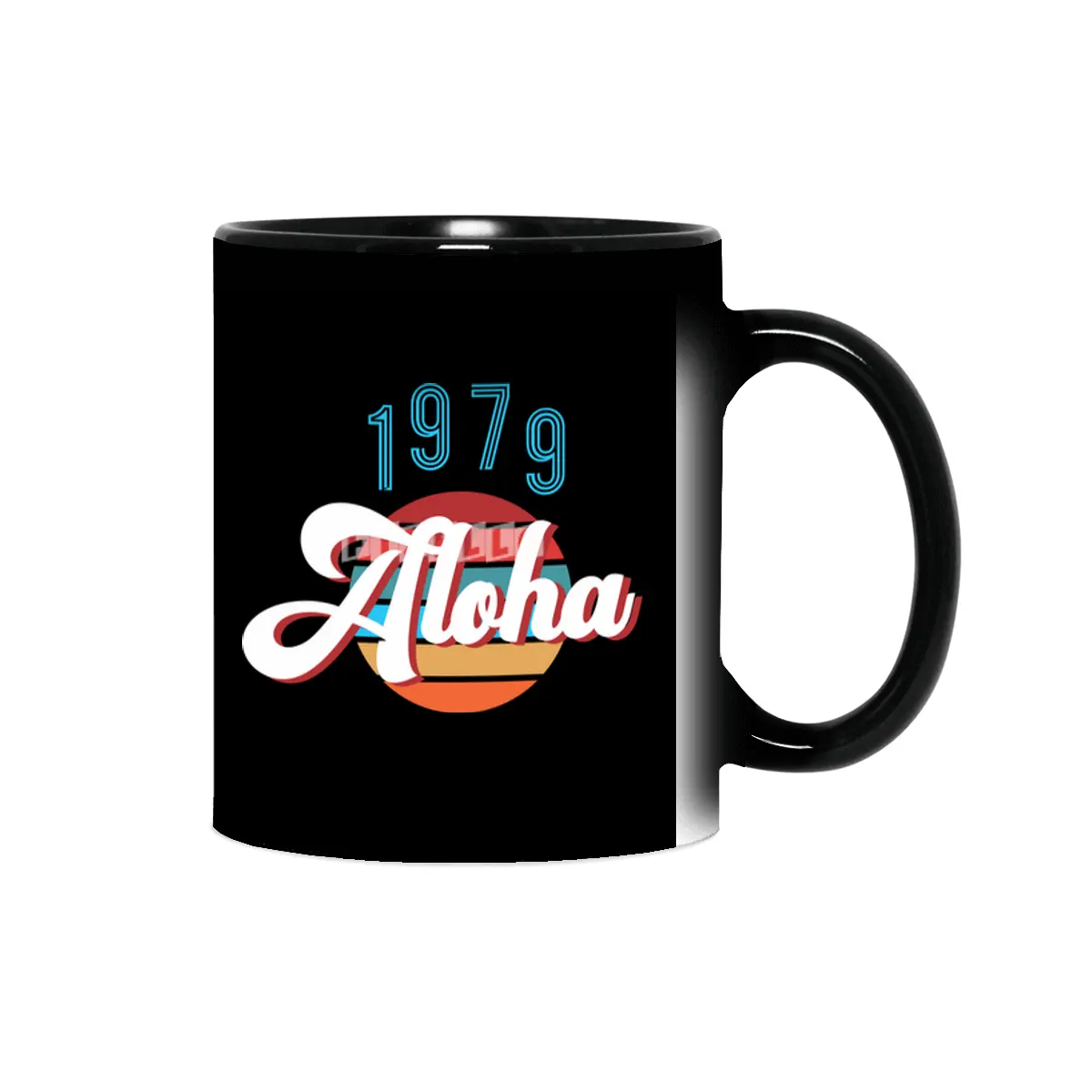 Retro Vintage Summer Aloha 1979 Sihirli Kupa