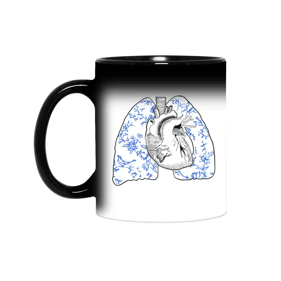 Cleansing Breath | @makemeunison Hand Drawn Art Sihirli Kupa