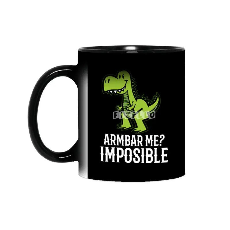 Brazilian Jiu jitsu BJJ Armbar Me Impossible T Rex Sihirli Kupa