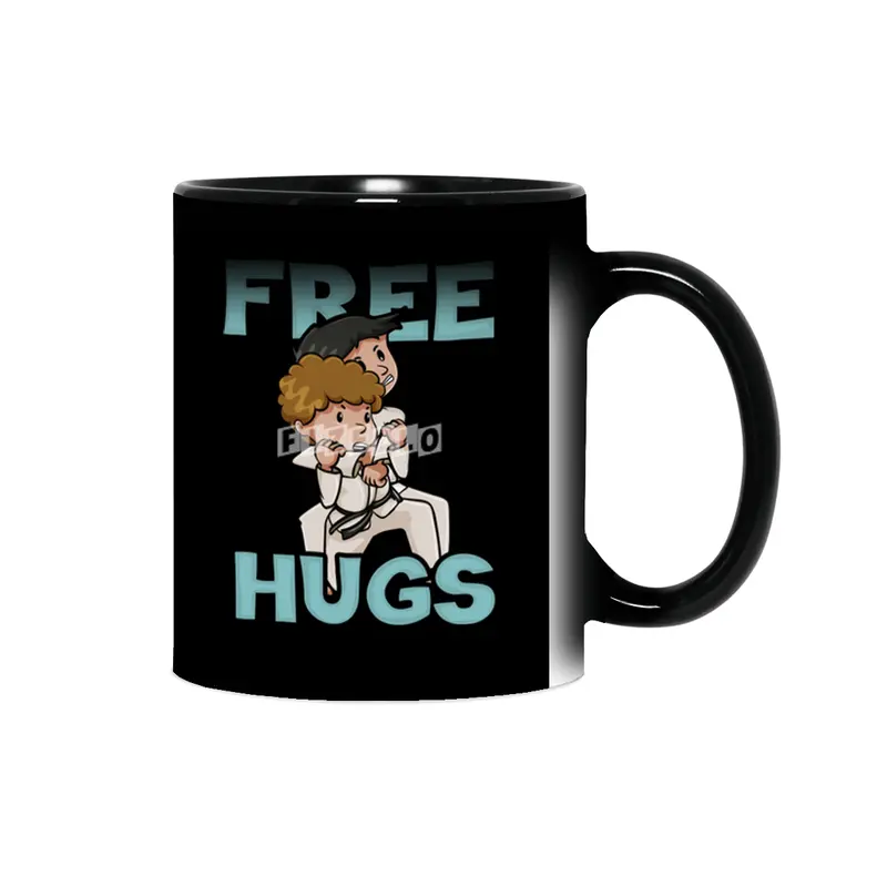 Free Hugs Martial Arts Jiu Jitsu Kung Fu Sihirli Kupa