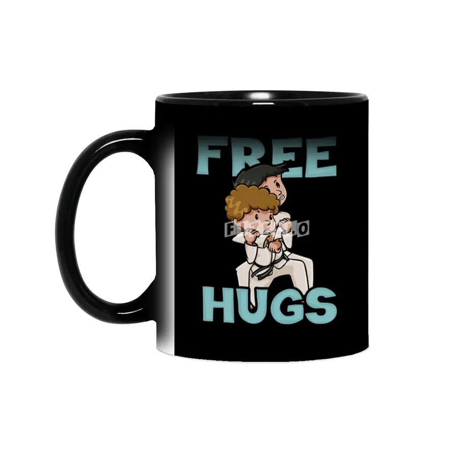 Free Hugs Martial Arts Jiu Jitsu Kung Fu Sihirli Kupa