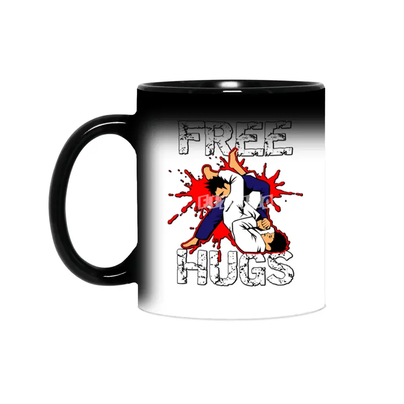 Free Hugs Martial Arts Jiu Jitsu Kung Fu Sihirli Kupa