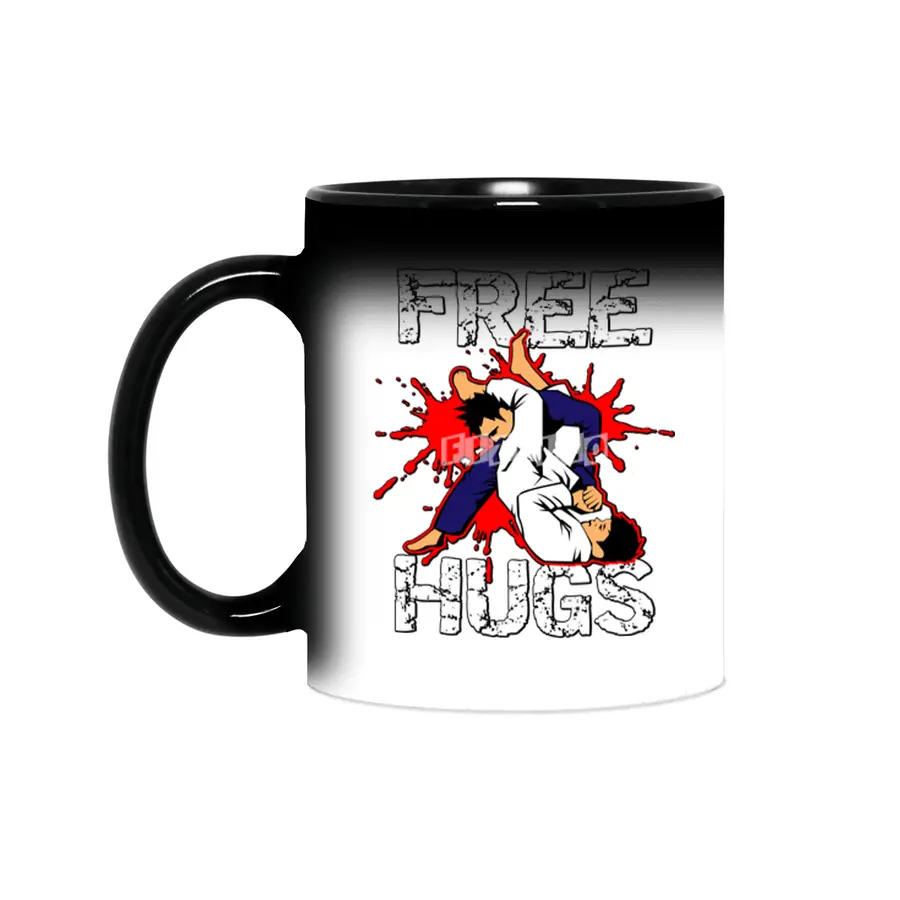 Free Hugs Martial Arts Jiu Jitsu Kung Fu Sihirli Kupa