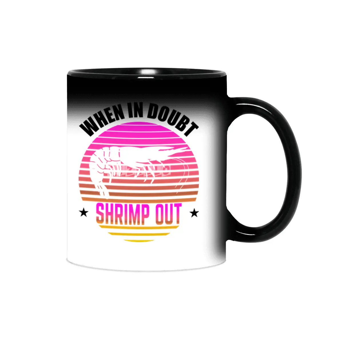 When In Doubt Shrimp Out Jiu Jitsu BJJ Martial Arts Sihirli Kupa