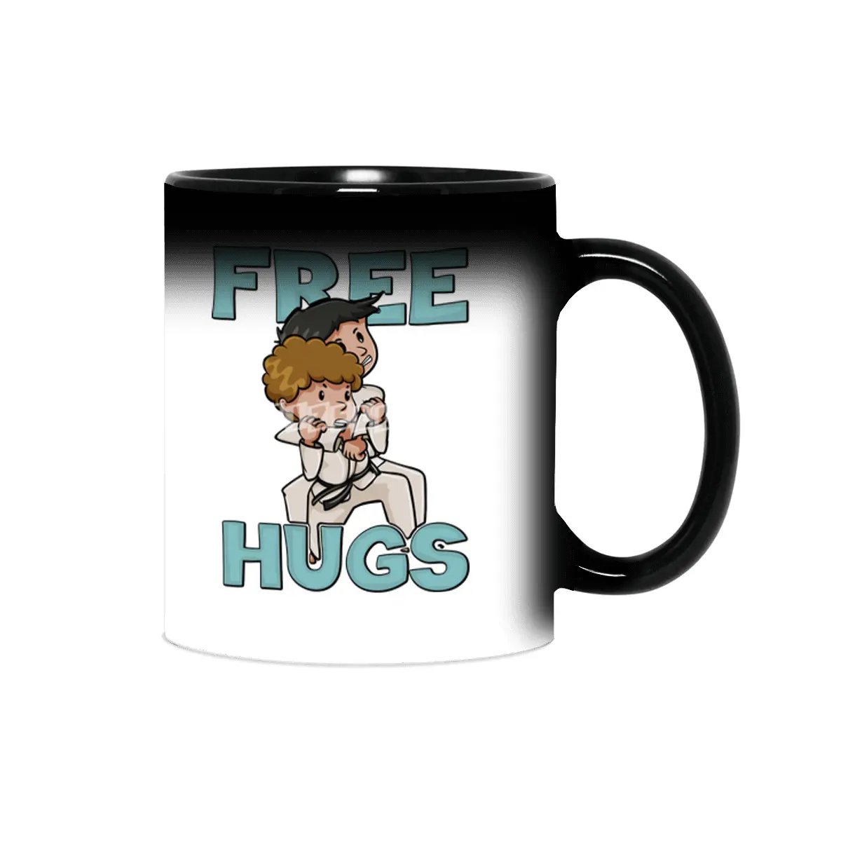 Free Hugs Martial Arts Jiu Jitsu Kung Fu Sihirli Kupa