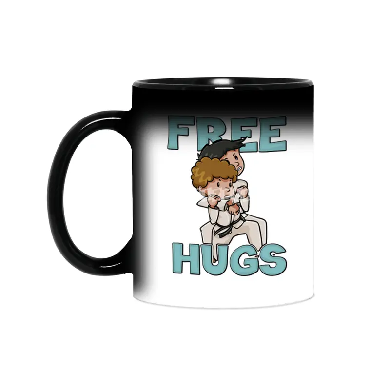 Free Hugs Martial Arts Jiu Jitsu Kung Fu Sihirli Kupa