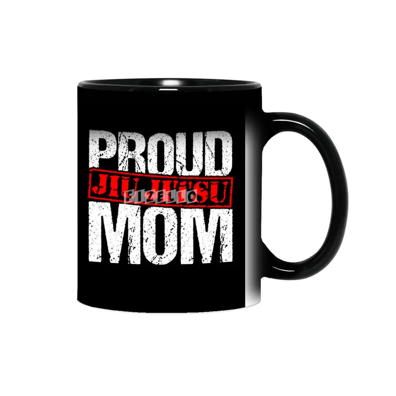 Proud Jiu Jitsu Mom BJJ Martial Arts Sihirli Kupa