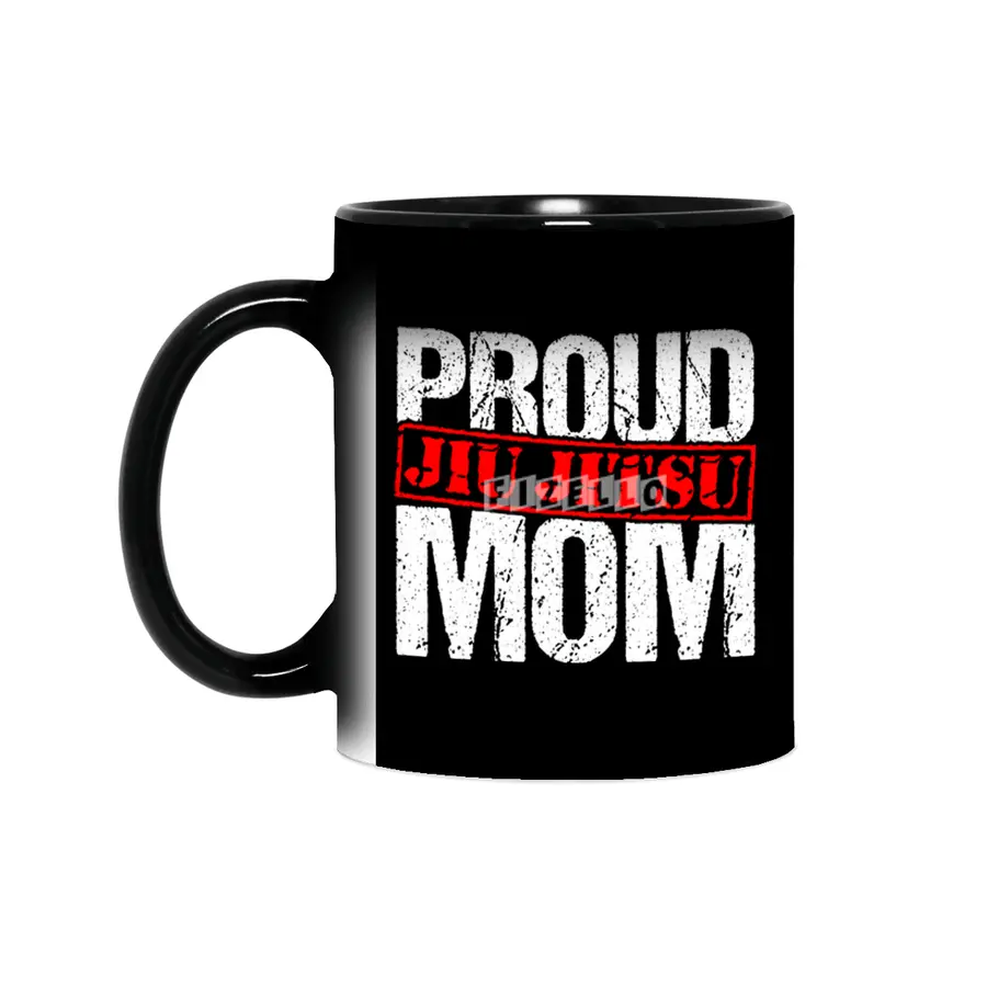 Proud Jiu Jitsu Mom BJJ Martial Arts Sihirli Kupa