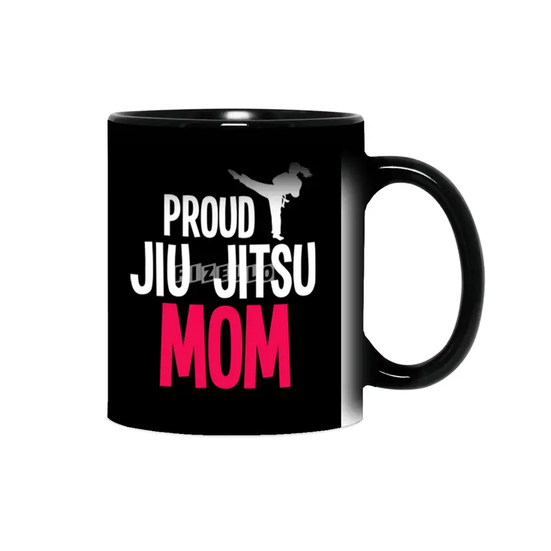 Proud Jiu Jitsu Mom BJJ Martial Arts Sihirli Kupa