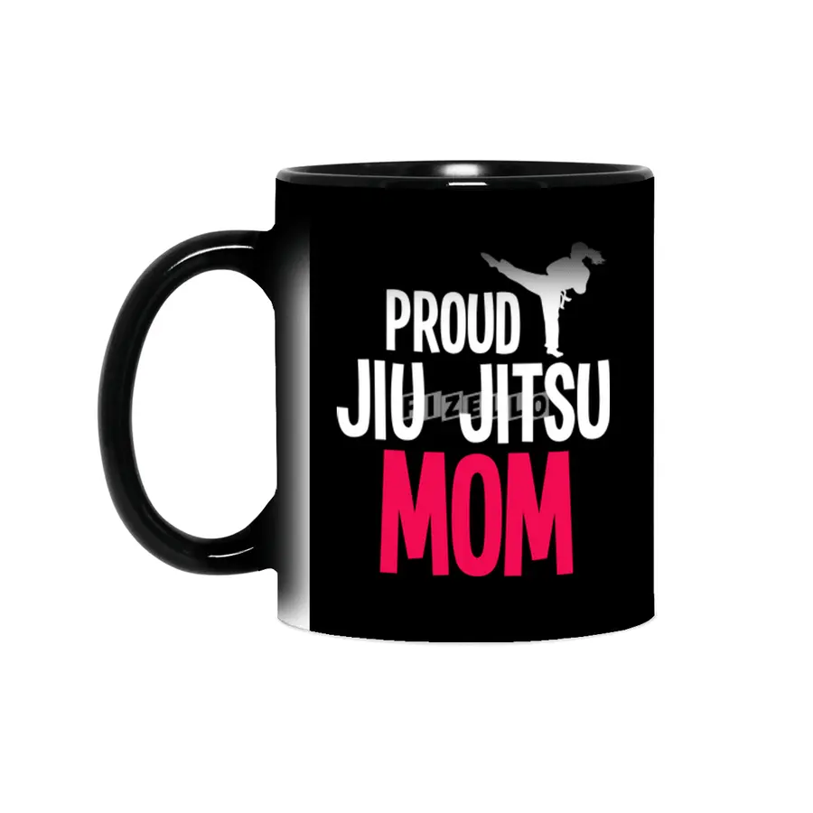 Proud Jiu Jitsu Mom BJJ Martial Arts Sihirli Kupa