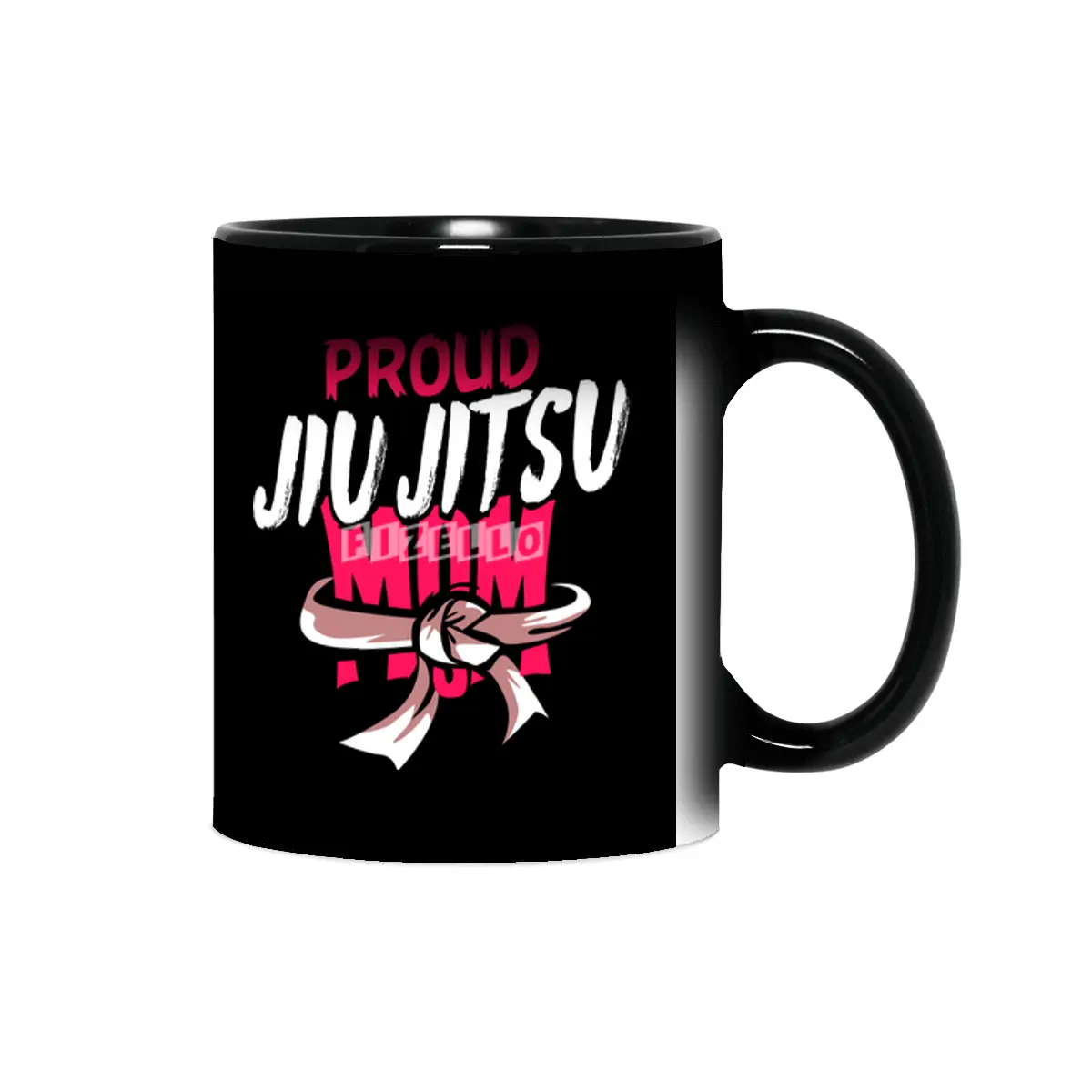 Proud Jiu Jitsu Mom BJJ Martial Arts Sihirli Kupa