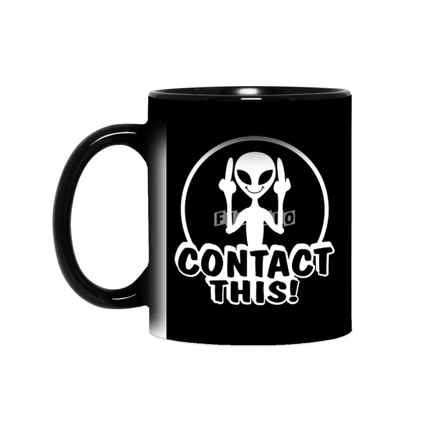 Alien Contact This finger UFO Sihirli Kupa