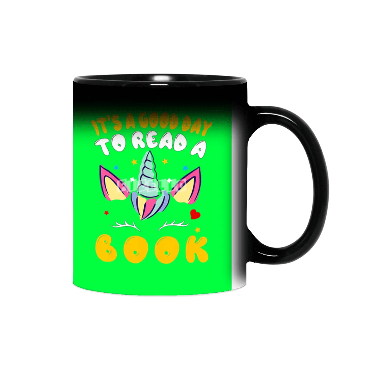 Unicorn Reading lovers Its A Good Day To Read Sihirli Kupa