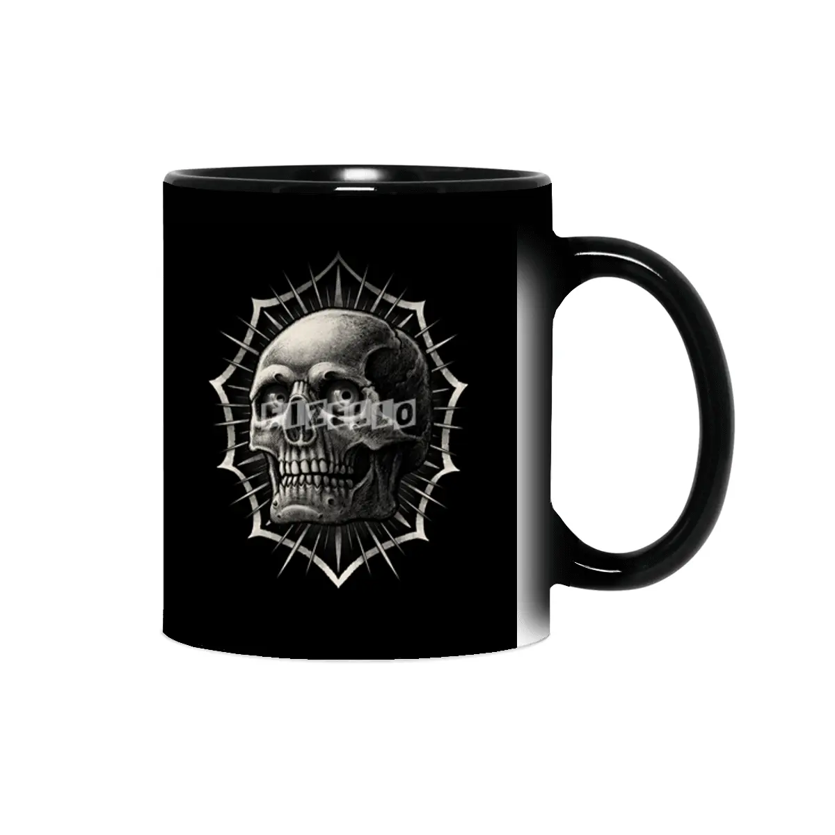 old school skull Traditional Tattoo Sihirli Kupa