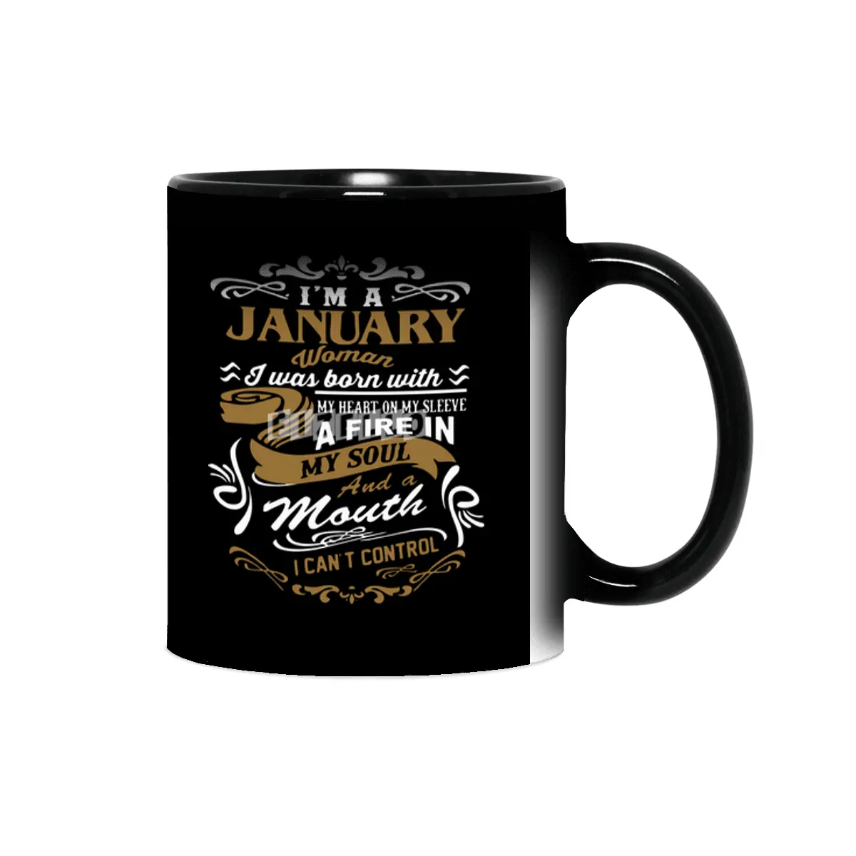 I'm a January Woman shirt Sihirli Kupa