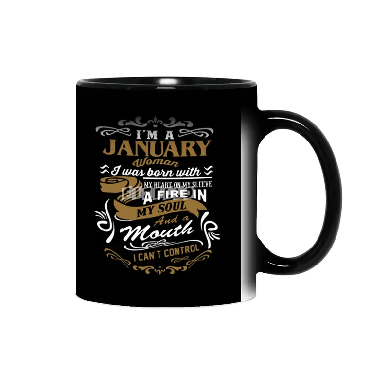 I'm a January Woman shirt Sihirli Kupa