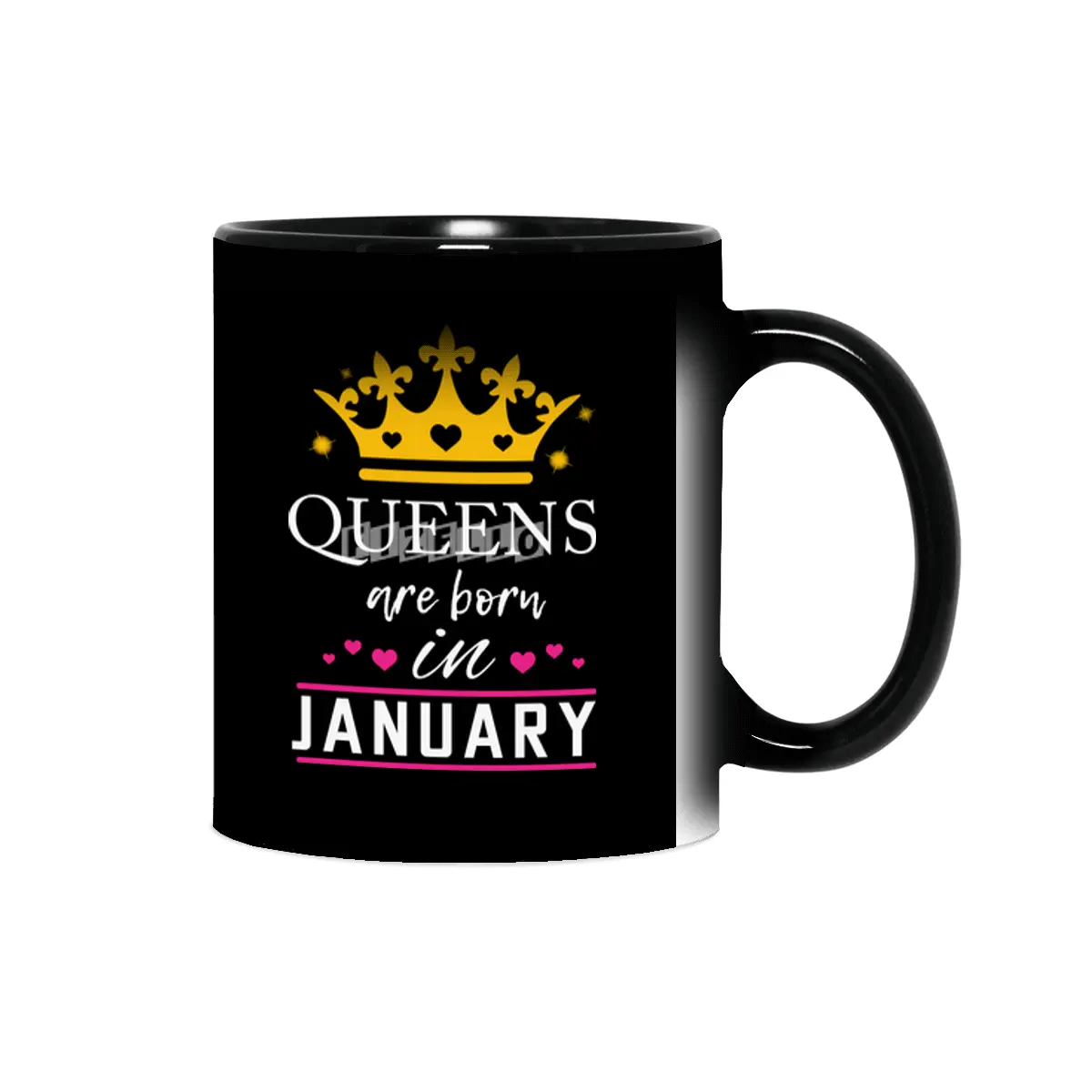 Queens are born in january birthday gift for her Sihirli Kupa