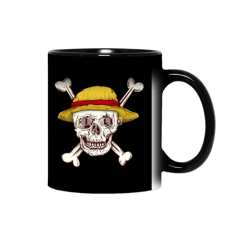 straw hat skull cross bones pirates Sihirli Kupa