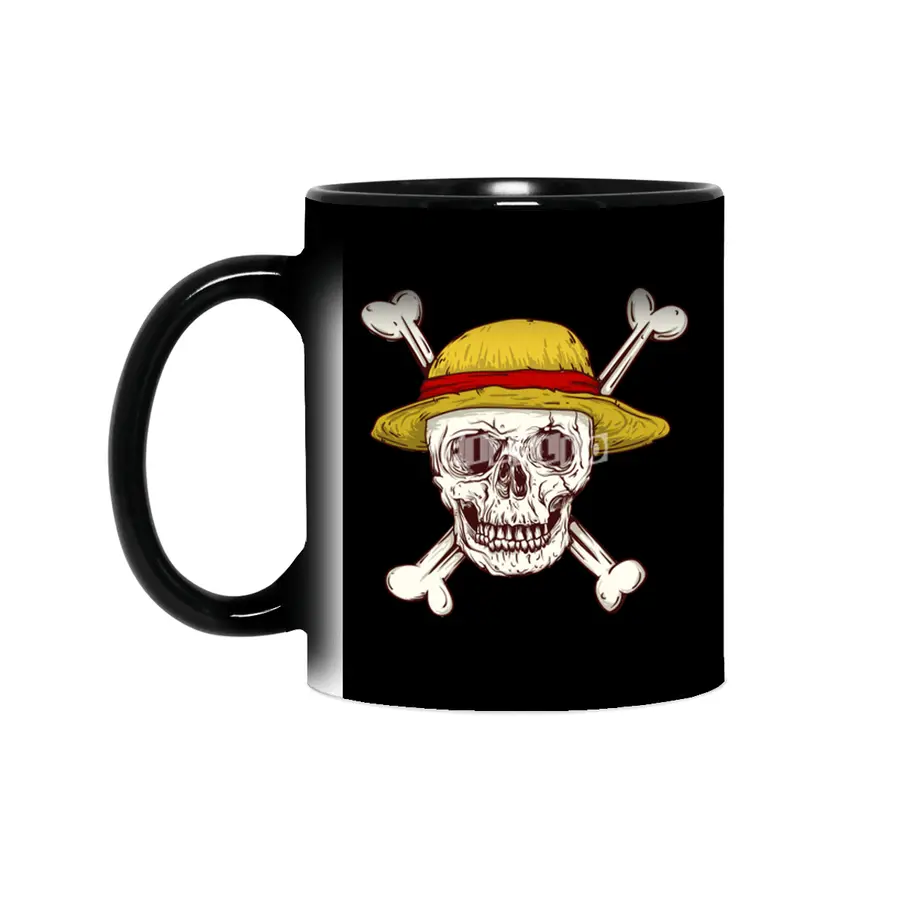 straw hat skull cross bones pirates Sihirli Kupa