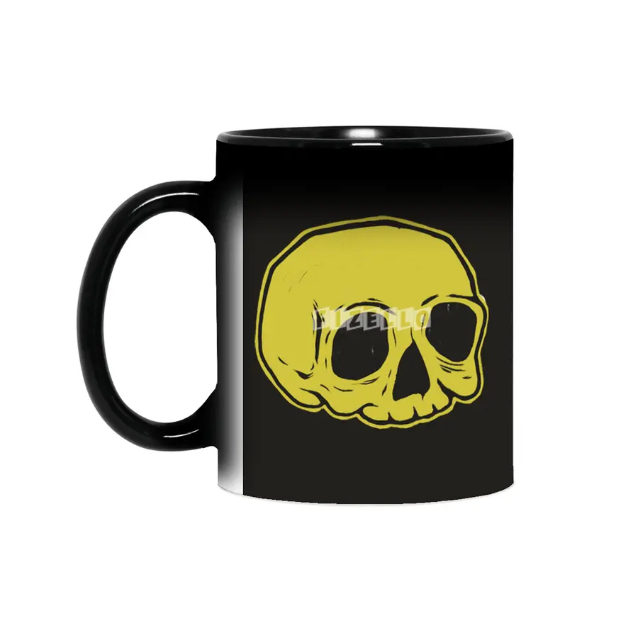 Classic Skull (YELLOW) Sihirli Kupa