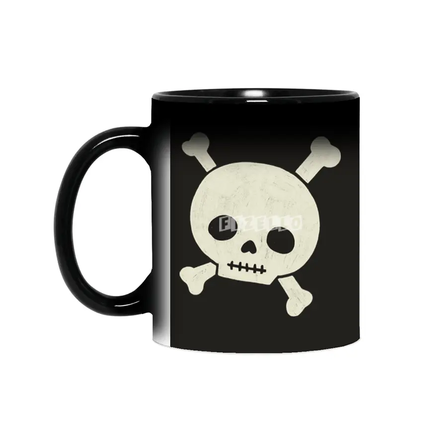 Cute Skull and Bones Sihirli Kupa