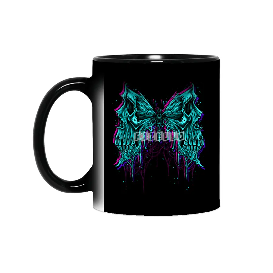 butterfly death skull monster Sihirli Kupa