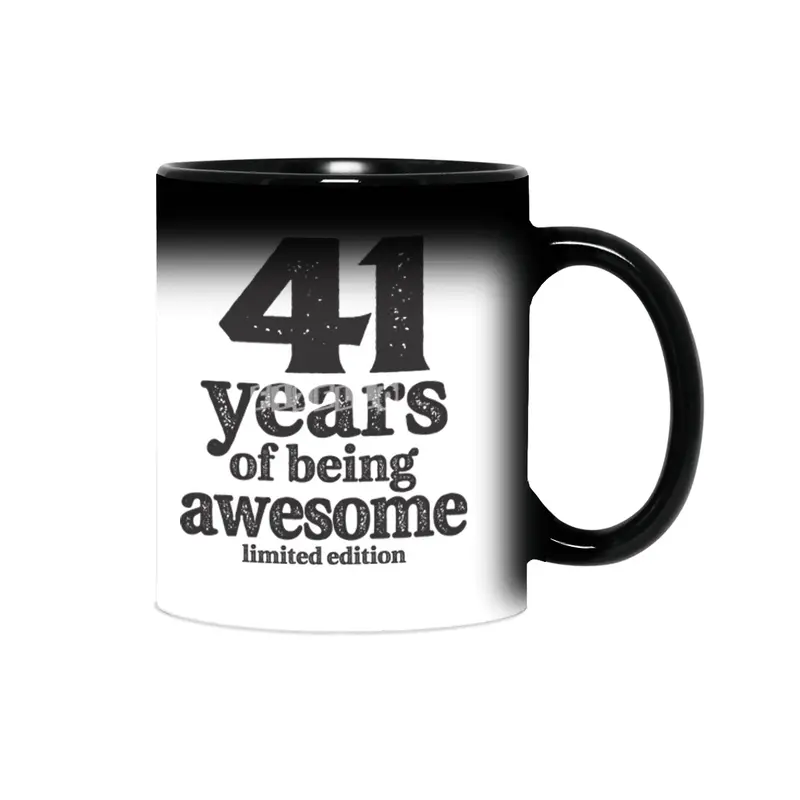 41 Years Of Being Awesome 41st Birthday Sihirli Kupa