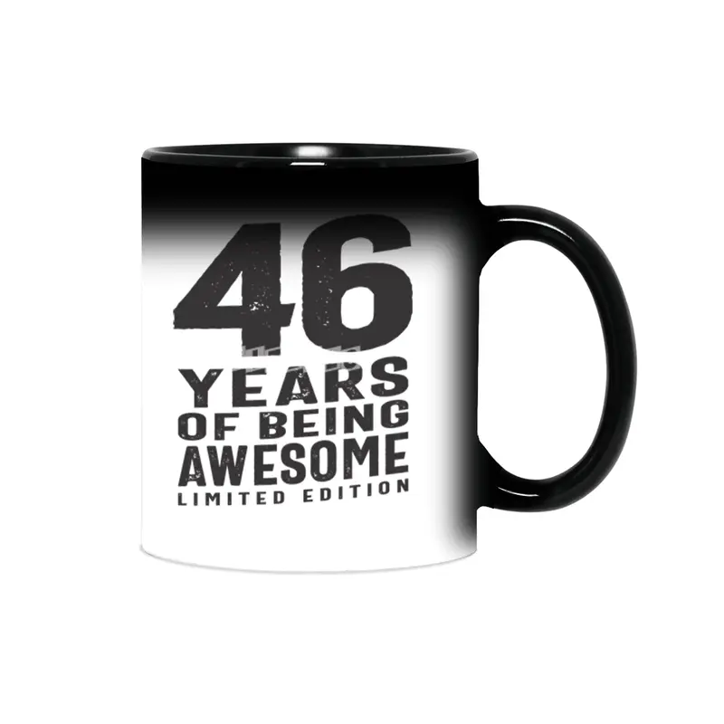 46 Years Of Being Awesome 46th Birthday Sihirli Kupa