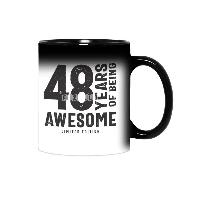 48 Years Of Being Awesome 48th Birthday Sihirli Kupa