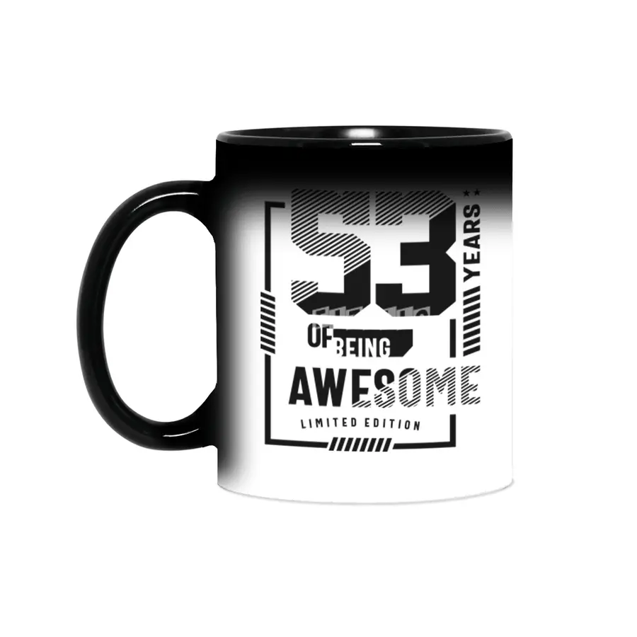 53 Years Of Being Awesome 53rd Birthday Sihirli Kupa