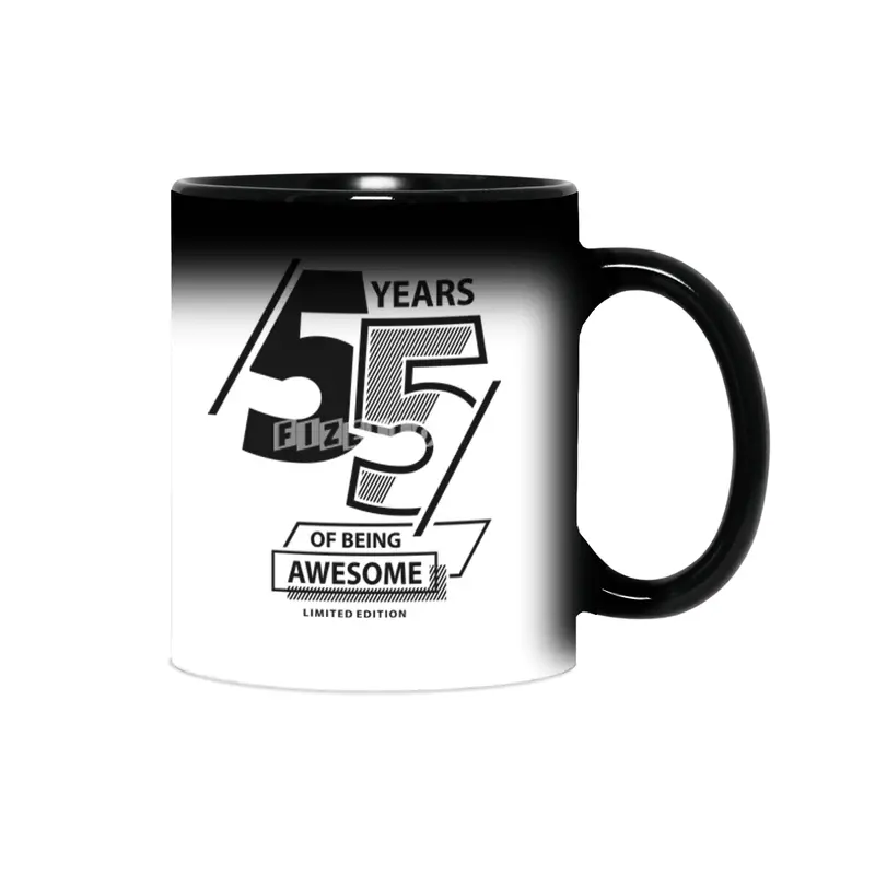 55 Years Of Being Awesome 55th Birthday Sihirli Kupa