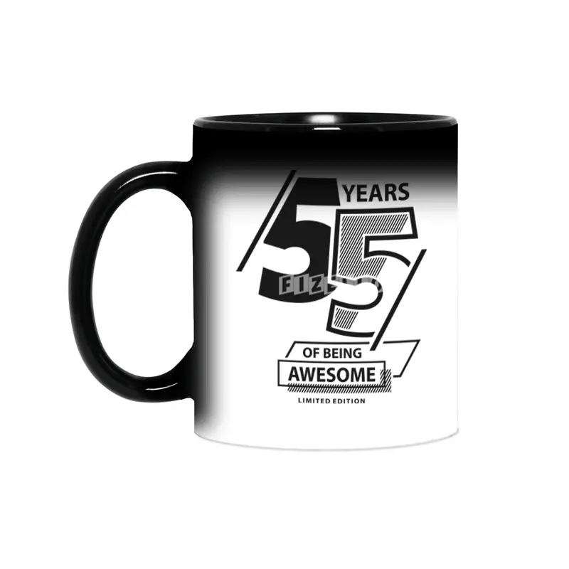 55 Years Of Being Awesome 55th Birthday Sihirli Kupa