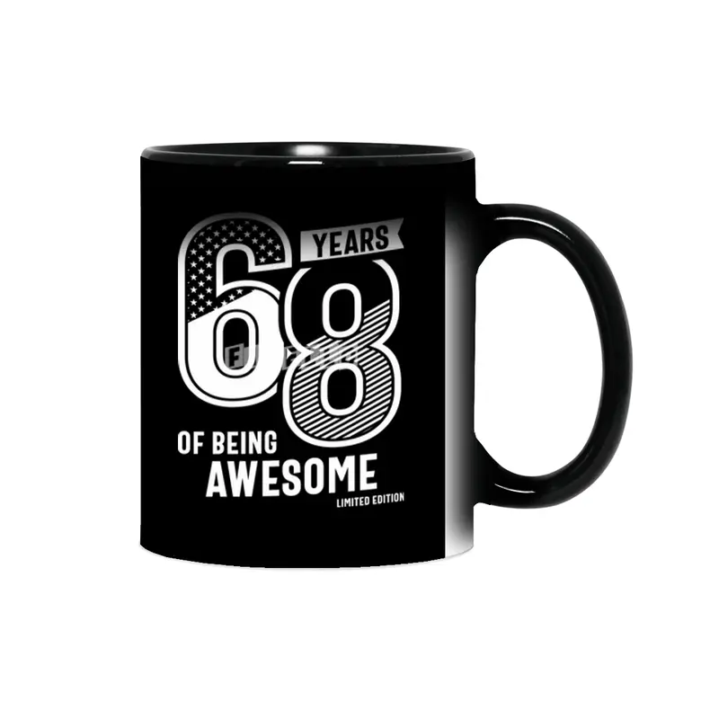 68 Years Of Being Awesome - 68th Birthday Sihirli Kupa