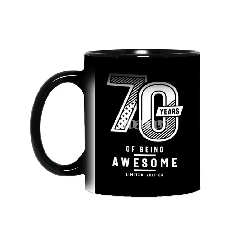 70 Years Of Being Awesome - 70th Birthday Sihirli Kupa