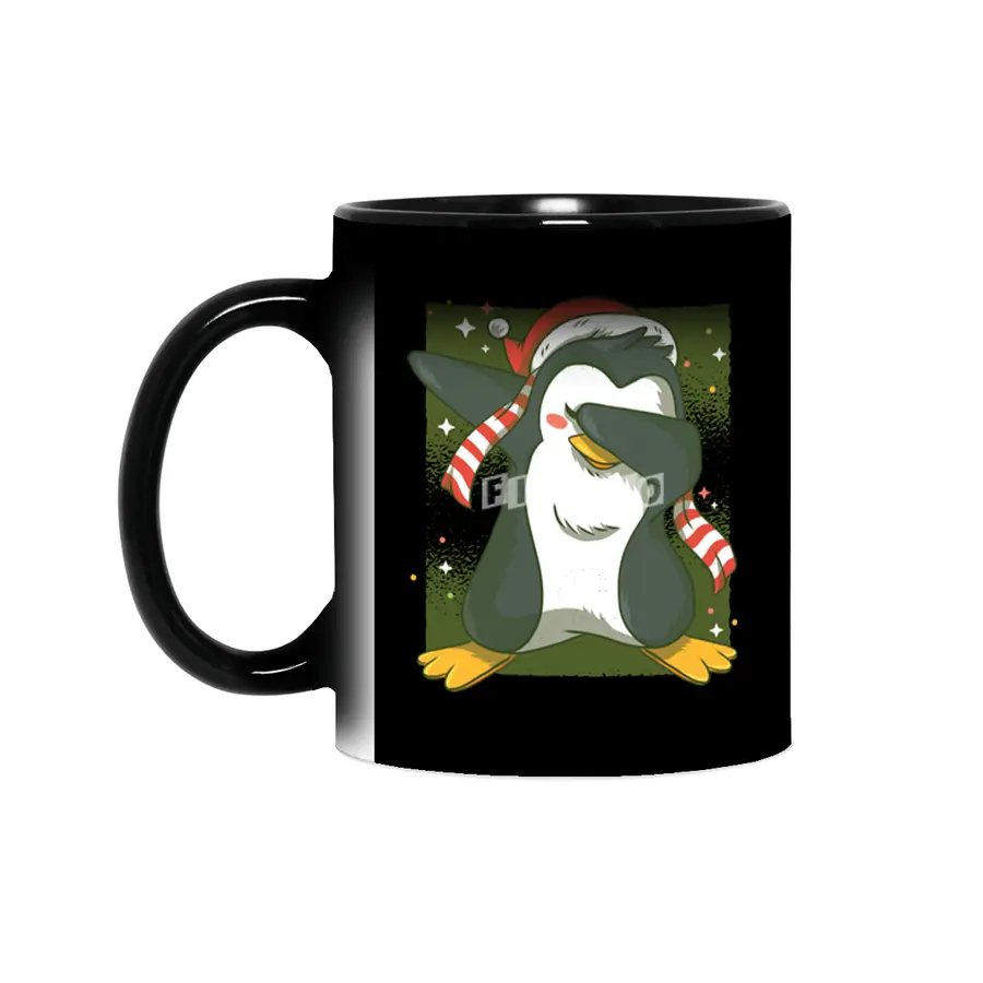 Christmas penguin dab Sihirli Kupa