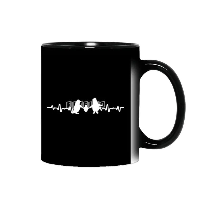 Family Penguin - Heartbeat Sihirli Kupa