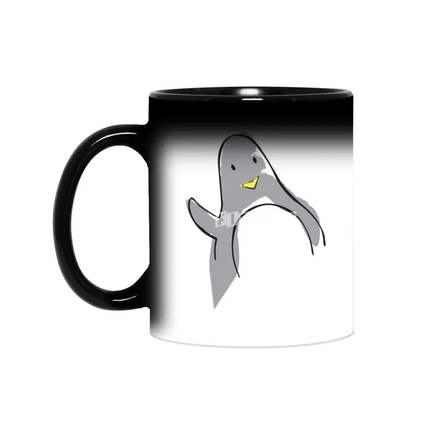 Sir Penguin Waves A Lot Sihirli Kupa