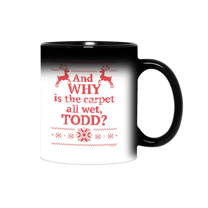 Christmas Vacation - and WHY is the carpet all wet, Todd? Sihirli Kupa