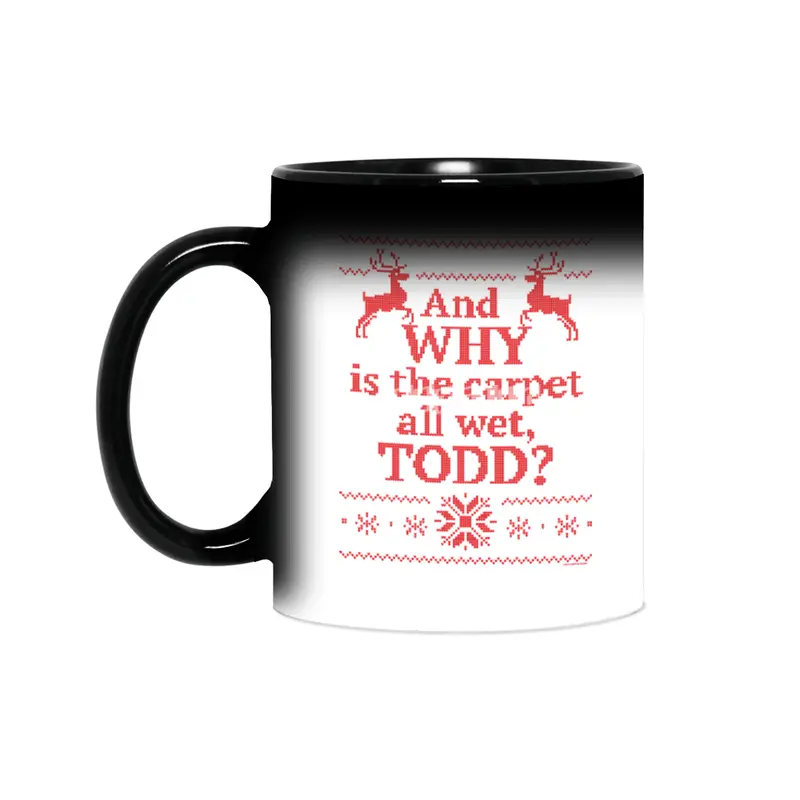 Christmas Vacation - and WHY is the carpet all wet, Todd? Sihirli Kupa